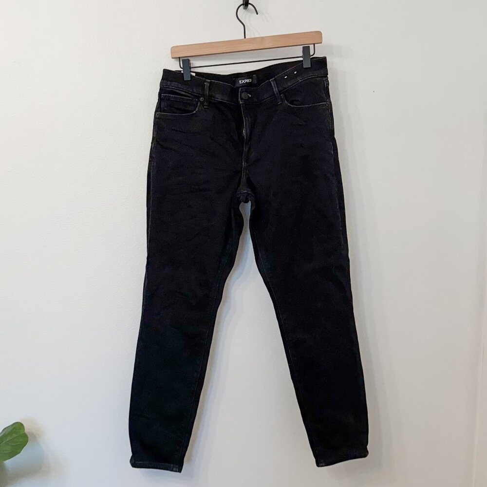 Express Black Skinny Jeans